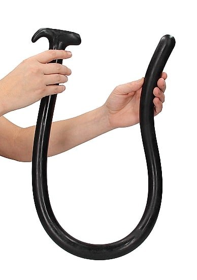 Ouch! Ass snake dildo 100 cm - Sort