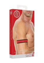 Ouch! Puppy Play - Armbånd av Neoprene - Rødt