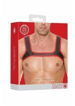 Ouch! Puppy Play - Neoprene Harness - Rødt