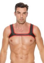 Ouch! Puppy Play - Neoprene Harness - Rødt
