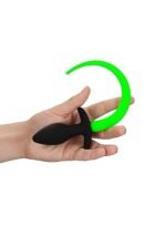 Ouch! Buttplug med Hale - Glow in the Dark