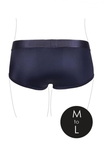 Ouch! Vibrating Strap-on Brief - M/L