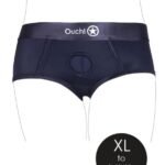 Ouch! Vibrating Strap-on Brief - XL/XXL