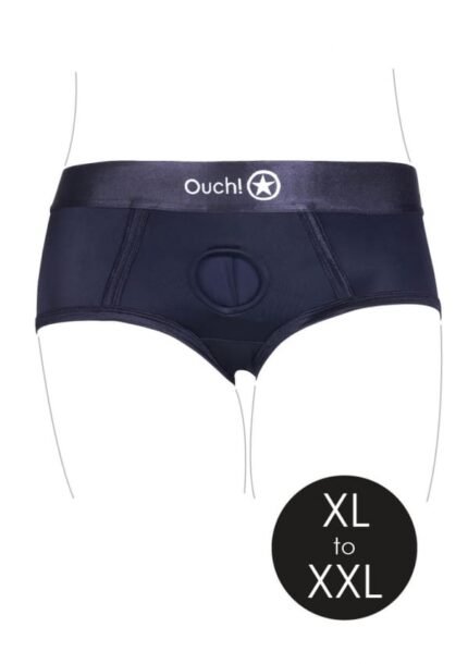 Ouch! Vibrating Strap-on Brief - XL/XXL
