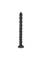 Ouch! Stacked Anal Snake - Dybdetrener Dildo - 40 cm - Sort