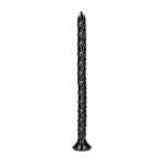 Ouch! Scaled Anal Snake - Dybdetrener Dildo - 50 cm - Sort