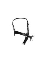 OUCH! - Xtreme - Hodeharness Med Spidergag Og Nesekrok - Sort