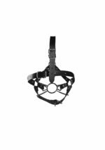 OUCH! - Xtreme - Hodeharness Med Spidergag Og Nesekrok - Sort