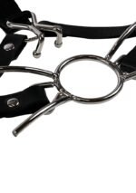 OUCH! - Xtreme - Hodeharness Med Spidergag Og Nesekrok - Sort