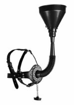 OUCH! - Xtreme - Hodeharness Med Gag Og Trakt - Sort