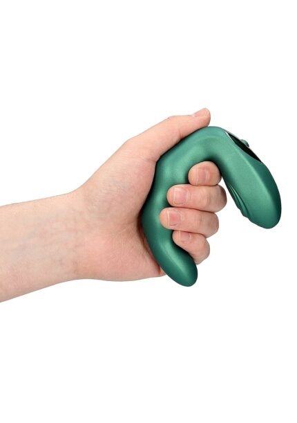 OUCH! - Prostatavibrator - Bent - Grønn