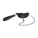 Ouch! Venice - Collar og lenke  - Sort