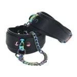 Ouch! - Venice Collection -  Fotcuffs - Sort