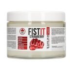 Fist It 500 ml - Vannbasert Glidemiddel - Ekstra Tykk - Jordbær
