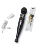 Pixey Deluxe - Oppladbar Massasjestav - Black Chrome - Bilde 4