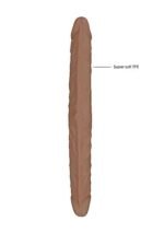 RealRock - 14" Dobbeldildo - Tan