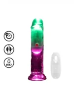 Realrock - Oppladbar vibrator uten pung - LED lys - 6"