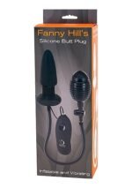 Fanny Hill - Oppblåsbar og Vibrerende Buttplug - Silikon