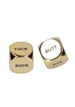 Kinky Dice - Erotiske Terninger - Gull
