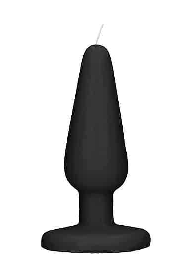 Scandalous Candles - Buttplug Lys - Sort