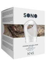 SONO - No.45 - Penisring Med Ballestrekker - Transparent