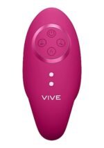 VIVE - Aika  - Egg med vibrering og pulserende klitorisstimulering - Rosa