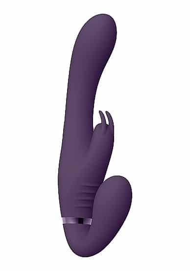 VIVE - Suki - Stroppeløs strap-on med klitorisvibrator - Lilla