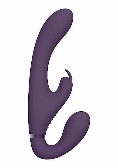 VIVE - Suki - Stroppeløs strap-on med klitorisvibrator - Lilla