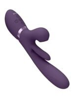 VIVE - Kura - G-punkt rabbitvibrator med tapping og bevegelse - Lilla