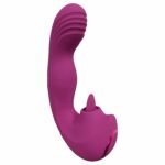 VIVE - Yumi - G-punktsvibrator Med Bevegelse Og Tunge - Rosa