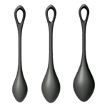 Satisfyer - Yoni Power 2 - Vaginakule Sett - Sort