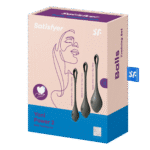 Satisfyer - Yoni Power 2 - Vaginakule Sett - Sort