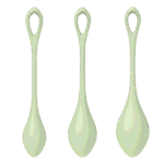 Satisfyer - Yoni Power 2 - Vaginakule Sett - Lys Grønn