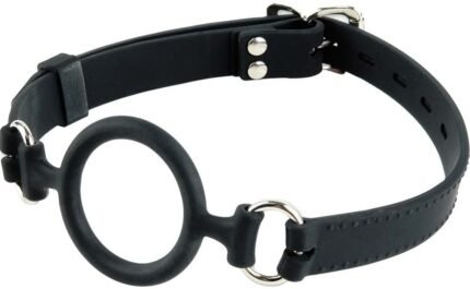 BQS -  Gag med O-ring i Silikon - Sort
