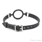 BQS -  Gag med O-ring i Silikon - Sort