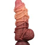 Lovetoys - Extreme Silikon Dildo med Tau-Tekstur 