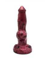 Kiotos Monstar - Dildo Beast 65 - Rød og Sort - Bilde 2