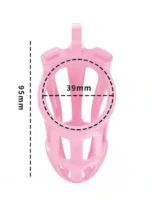Rimba P-Cage PC02 - Kyskhetsbur - Medium - Rosa - Bilde 6