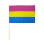 Pride flagg på pinne - Panfil