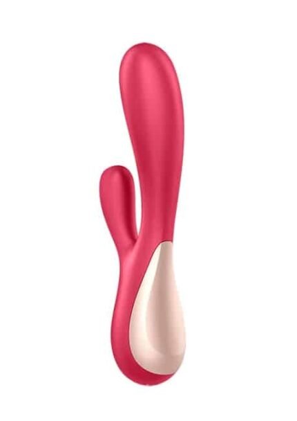 Satisfyer Mono Flex - Rabbitvibrator med app - Red berry