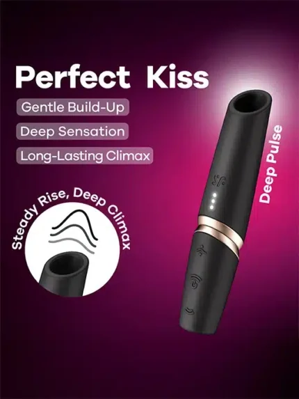 Satisfyer Perfect kiss trykkbølgestimulator