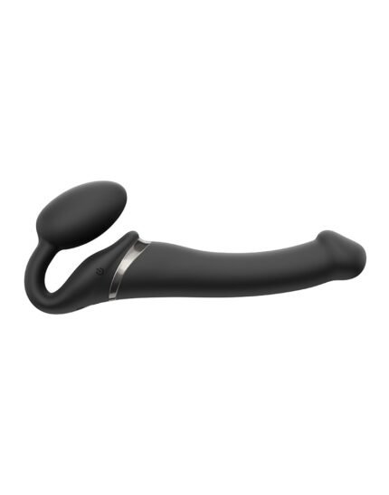 Strap-on-Me - Stroppeløs Strap On med Vibrering - Medium - Sort