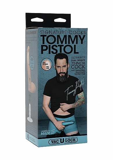 Tommy Pistol - Vac-U-Lock Kompatibel Dildo - 7,5inch