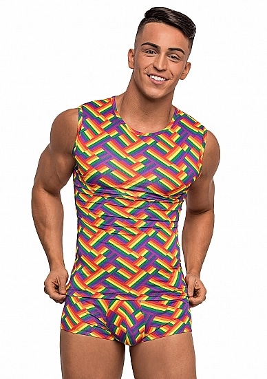 Male Power - Fitness Tank topp - Pride print