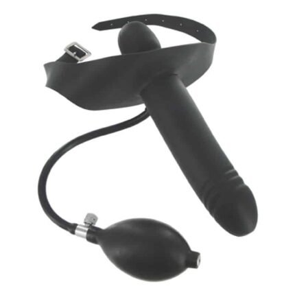 Master series - oppblåsbar gag med dildo