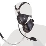 ZADO - Lærmaske med Oppblåsbar Penisgag