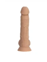 Silexd - Silikon Dildo med Pung - Model 1 - 7" - Lys Hudfarge - Bilde 4