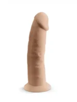 Silexd - Silikon Dildo - Model 2 - 7,5" Lys hudfarge