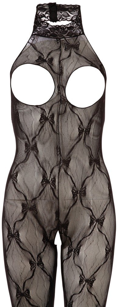 Mandy Mystery - Blondecatsuit med åpning til bryst - XL - 2XL