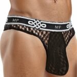 Male Power - Lo Rise Thong - Sort
